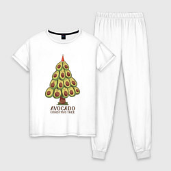 Женская пижама Avocado Christmas Tree