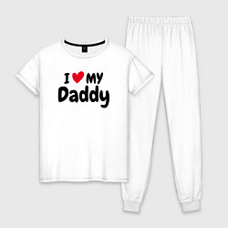 Женская пижама I LOVE MY DADDY