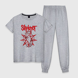 Женская пижама Slipknot Slip Goats Art