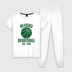 Женская пижама Milwaukee Basket