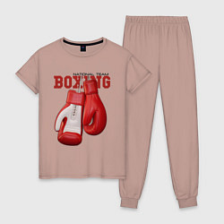 Женская пижама BOXING