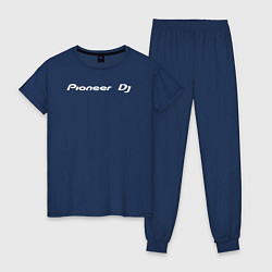 Женская пижама Pioneer DJ - Logo White