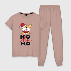 Женская пижама Corgi Ho ho Ho