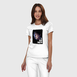 Пижама хлопковая женская Чон Джин Су, цвет: белый — фото 2