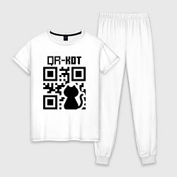 Женская пижама QR КОТ КОТЕНОК