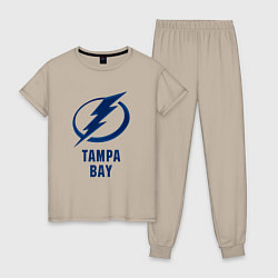 Женская пижама Тампа-Бэй 3D Logo