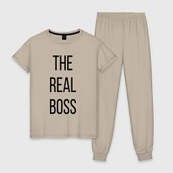 Женская пижама The real boss!