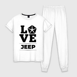 Женская пижама Jeep Love Classic