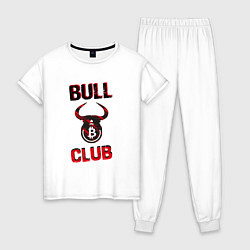 Женская пижама Bull Bitcoin Club