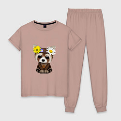 Женская пижама Мир - Красная Панда