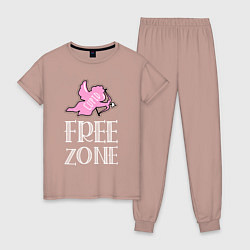 Женская пижама Cupid free zone