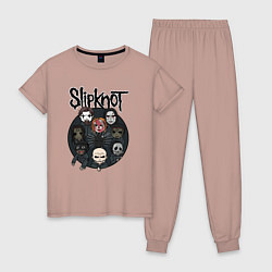 Женская пижама Slipknot art fan