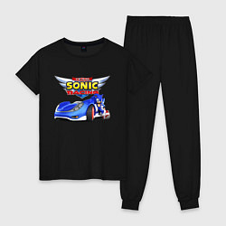 Женская пижама Team Sonic racing - hedgehog