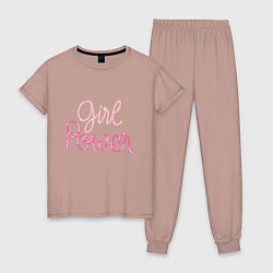 Женская пижама Pink - girl Power