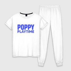 Женская пижама Поппи Плэйтайм лого
