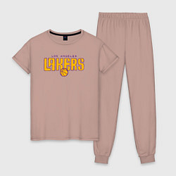 Женская пижама NBA Lakers