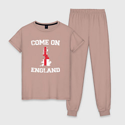 Женская пижама Come on England