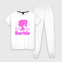 Женская пижама Логотип Барби объемный