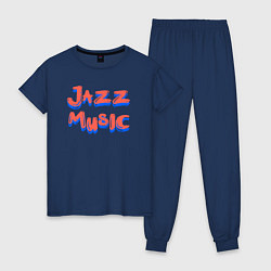 Женская пижама Music jazz