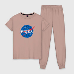 Женская пижама Pizza x NASA