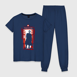Женская пижама Doctor who tardis