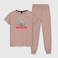 Женская пижама Toyota sport auto brend