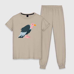 Женская пижама Стервятник птица