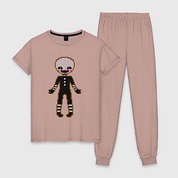 Женская пижама Марионетка пиксельная