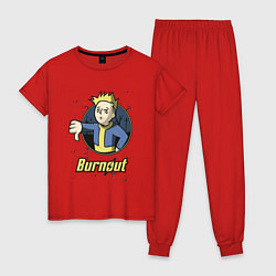 Женская пижама Burnout - vault boy