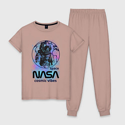 Женская пижама Космонавт nasa