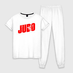 Женская пижама Judo red