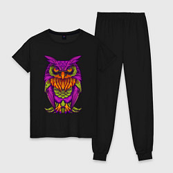 Женская пижама Purple owl