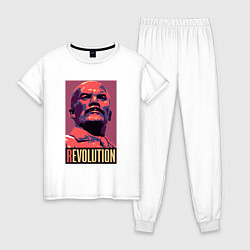 Женская пижама Lenin revolution