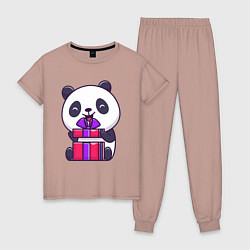 Женская пижама Панда с подарком