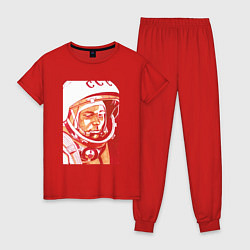 Женская пижама Gagarin in red