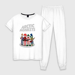 Женская пижама Arctic Monkeys clowns