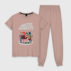 Женская пижама Arctic Monkeys clowns