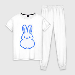 Женская пижама White bunny