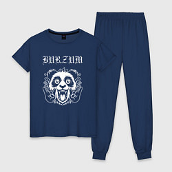 Женская пижама Burzum rock panda