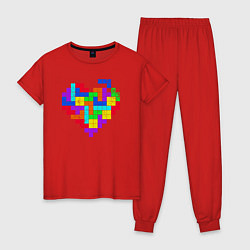 Женская пижама Color tetris