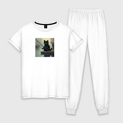 Женская пижама Ловля рыбов