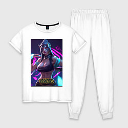 Женская пижама League of Legends Akali Kda