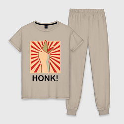 Женская пижама Гусь honk