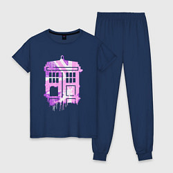 Женская пижама Pink tardis