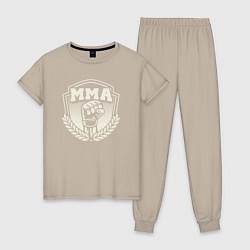 Женская пижама Кулак MMA