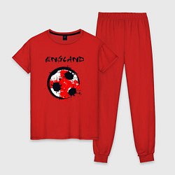 Женская пижама Football England