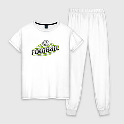 Женская пижама Football sport