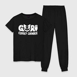 Женская пижама Goro cuddly carnage logotype