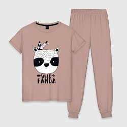 Женская пижама Wild panda