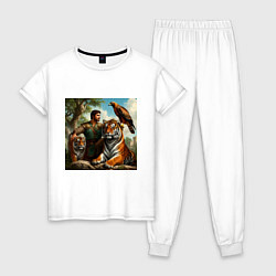 Женская пижама Друзья грузинского витязя